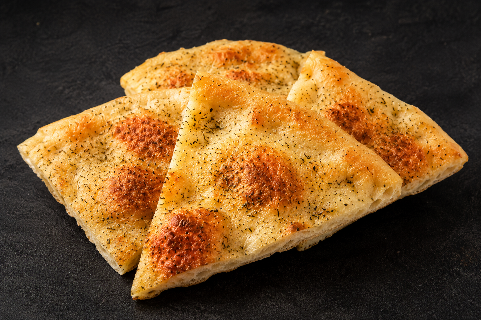 Focaccia cu oregano si ulei de masline