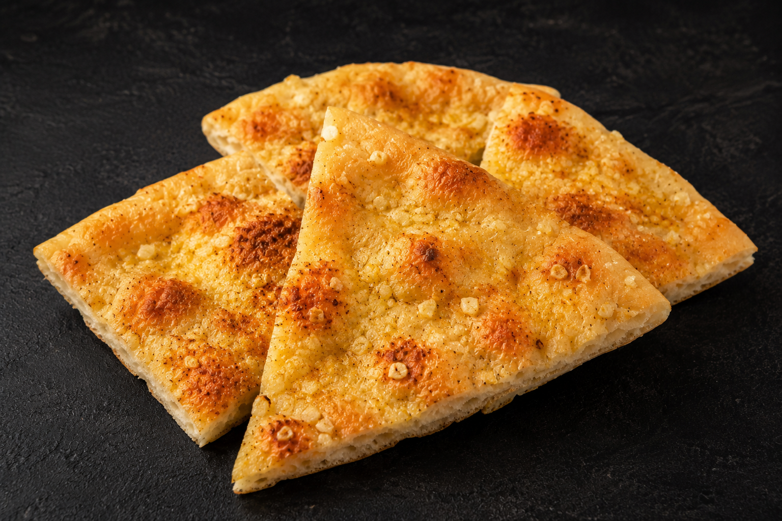 Focaccia cu usturoi